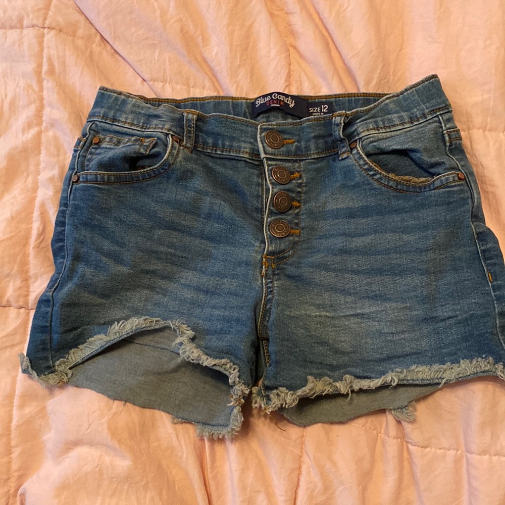Blue Candy Denim, Size 12 Shorts